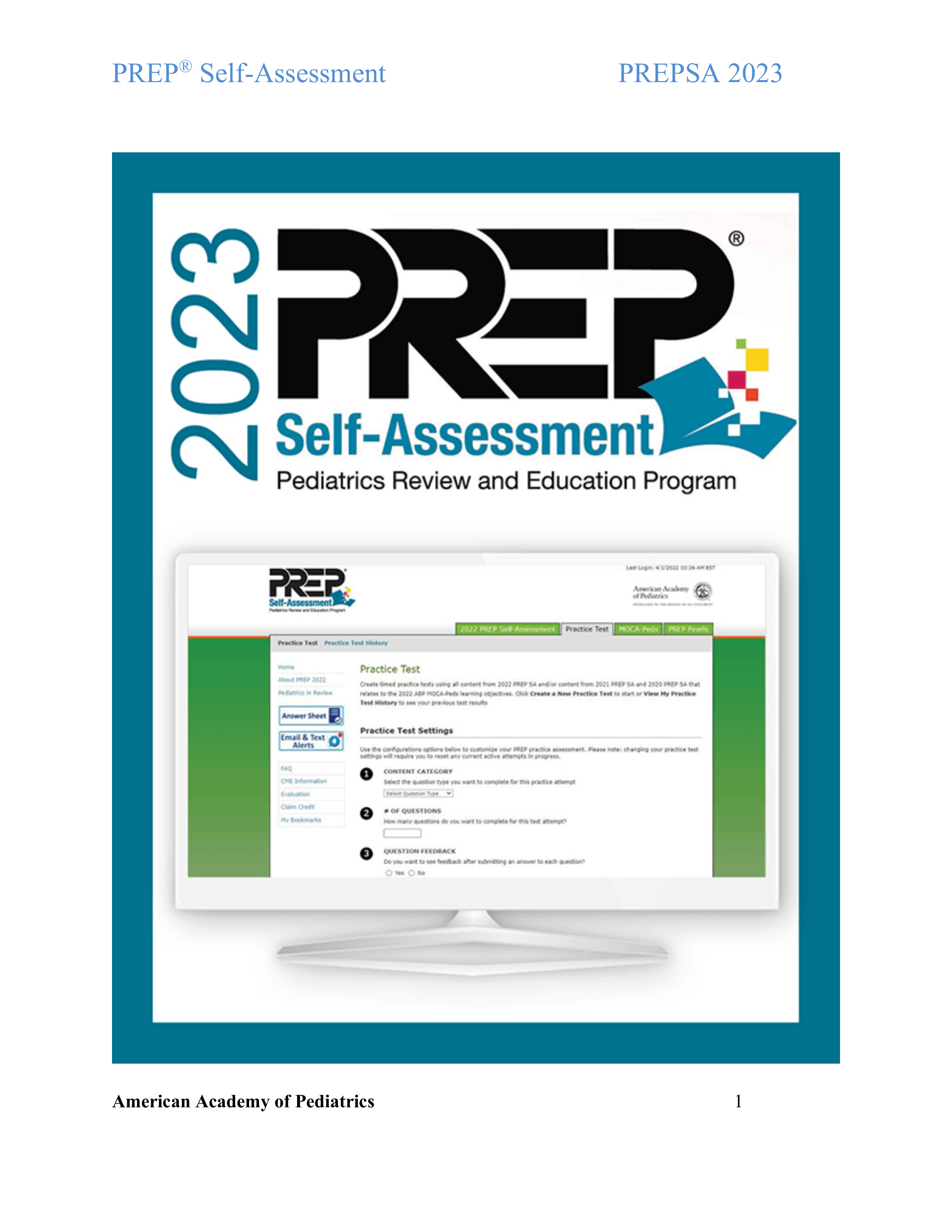 Pediatrics Review and Education Program