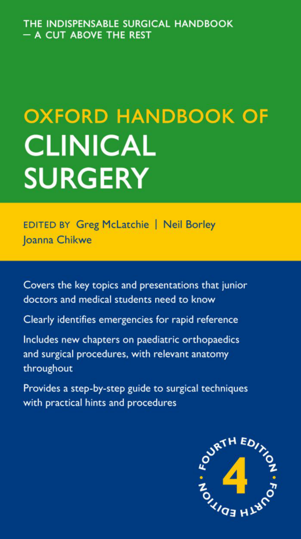 Oxford Handbook of Clinical Surgery 4th Edition and Oxford Assess and Progress: Clinical Surgery Pack