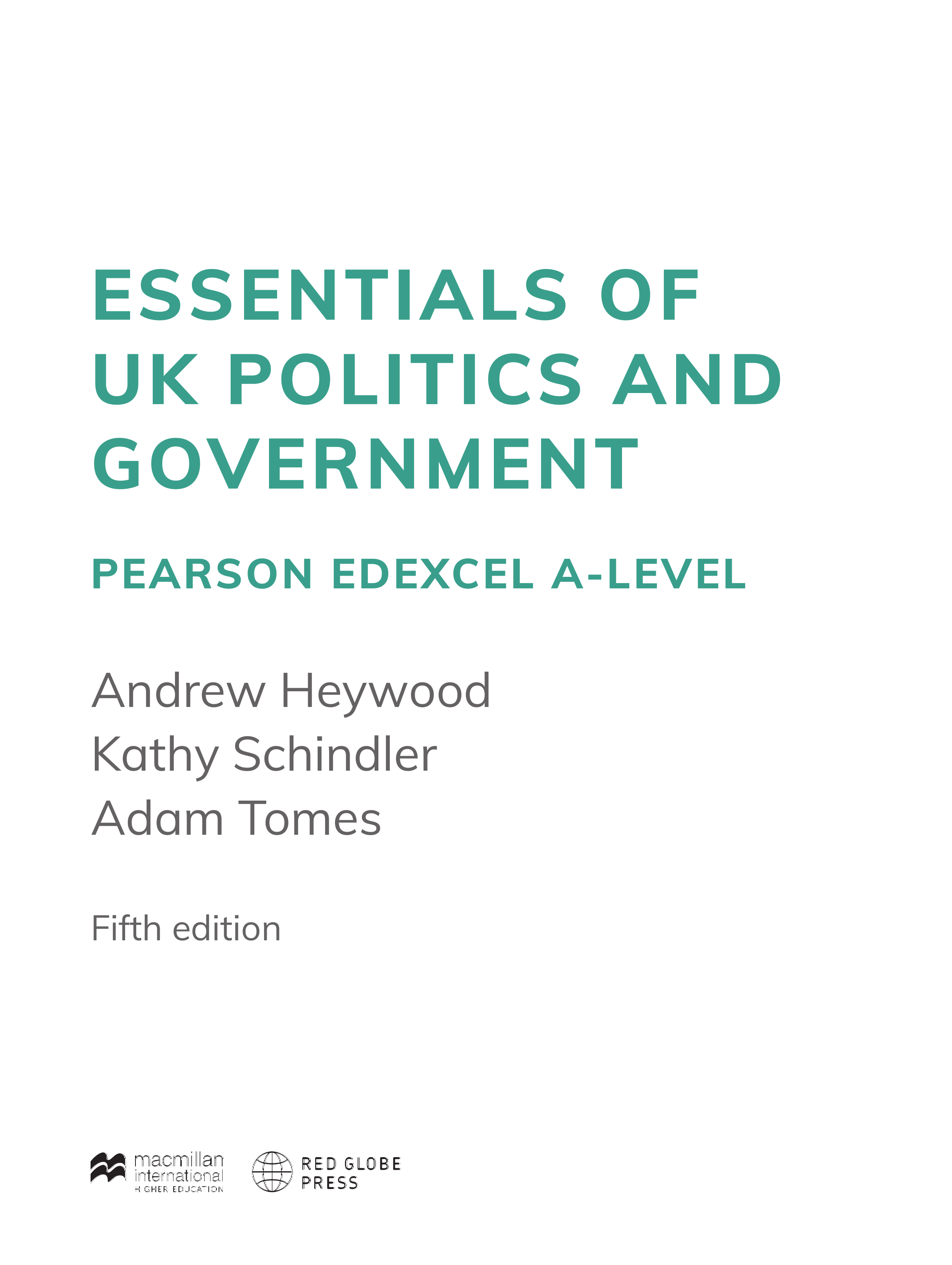 Essentials of UK Politics and Government