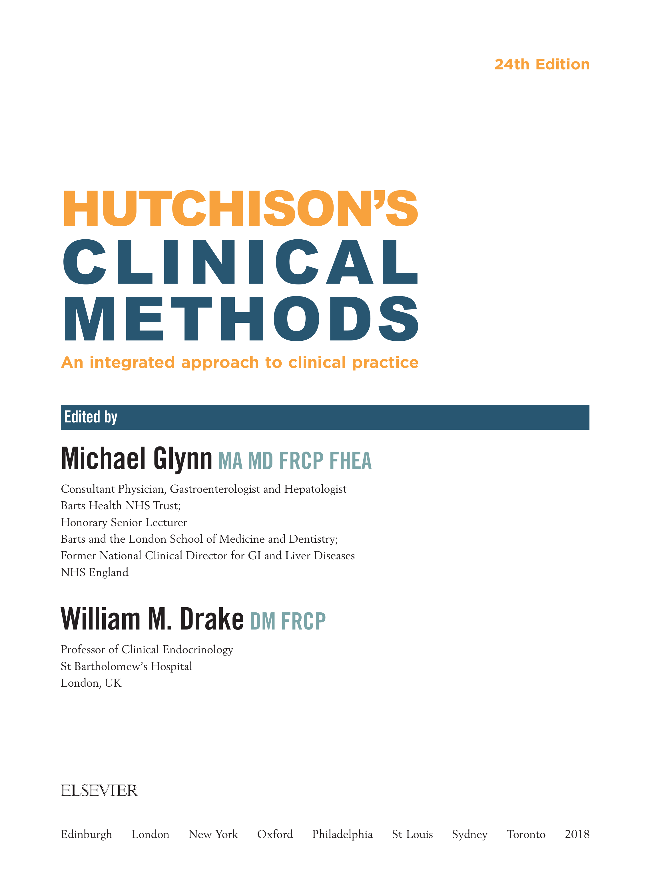 Hutchison's Clinical Methods International Edition