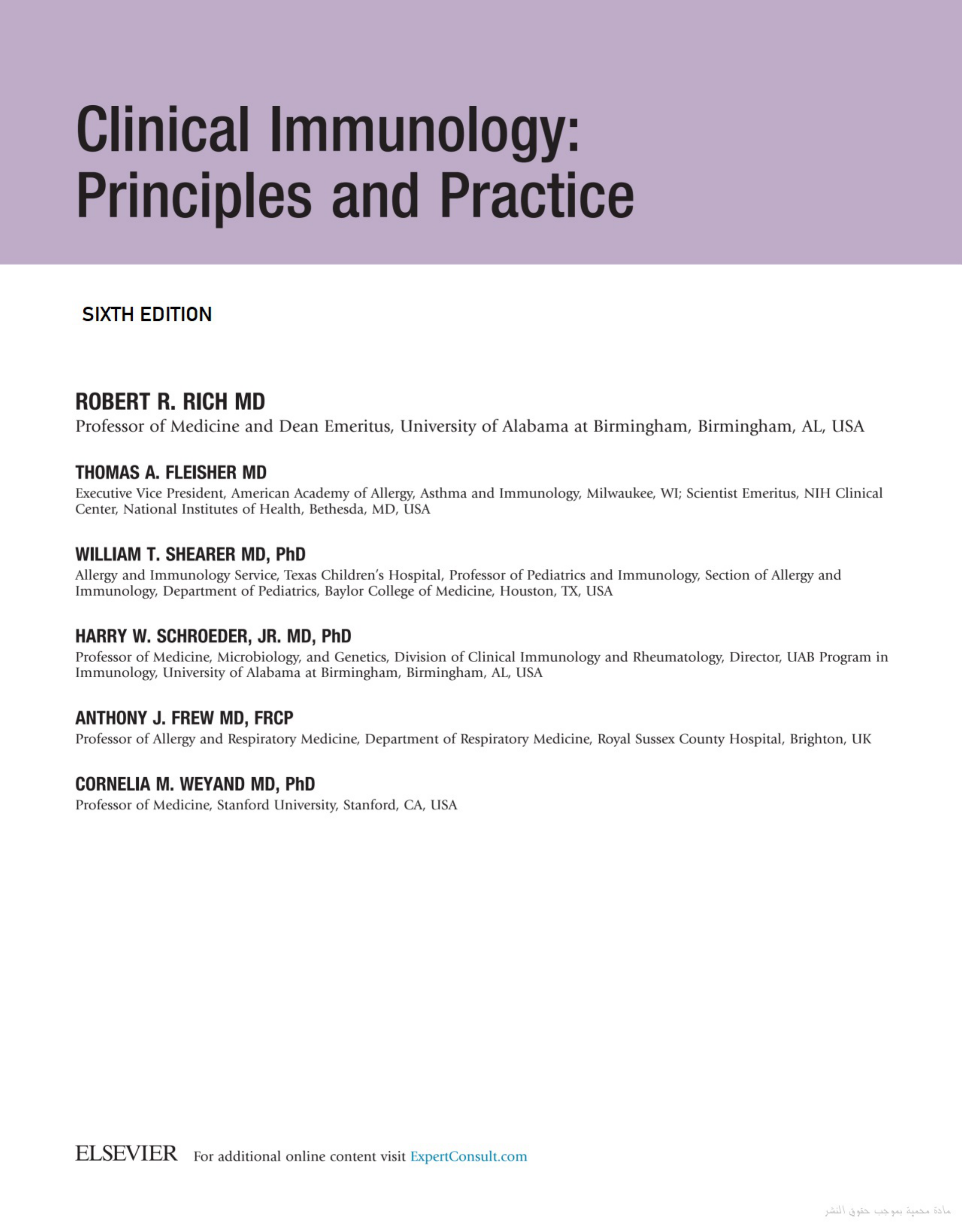 Clinical Immunology E-Book