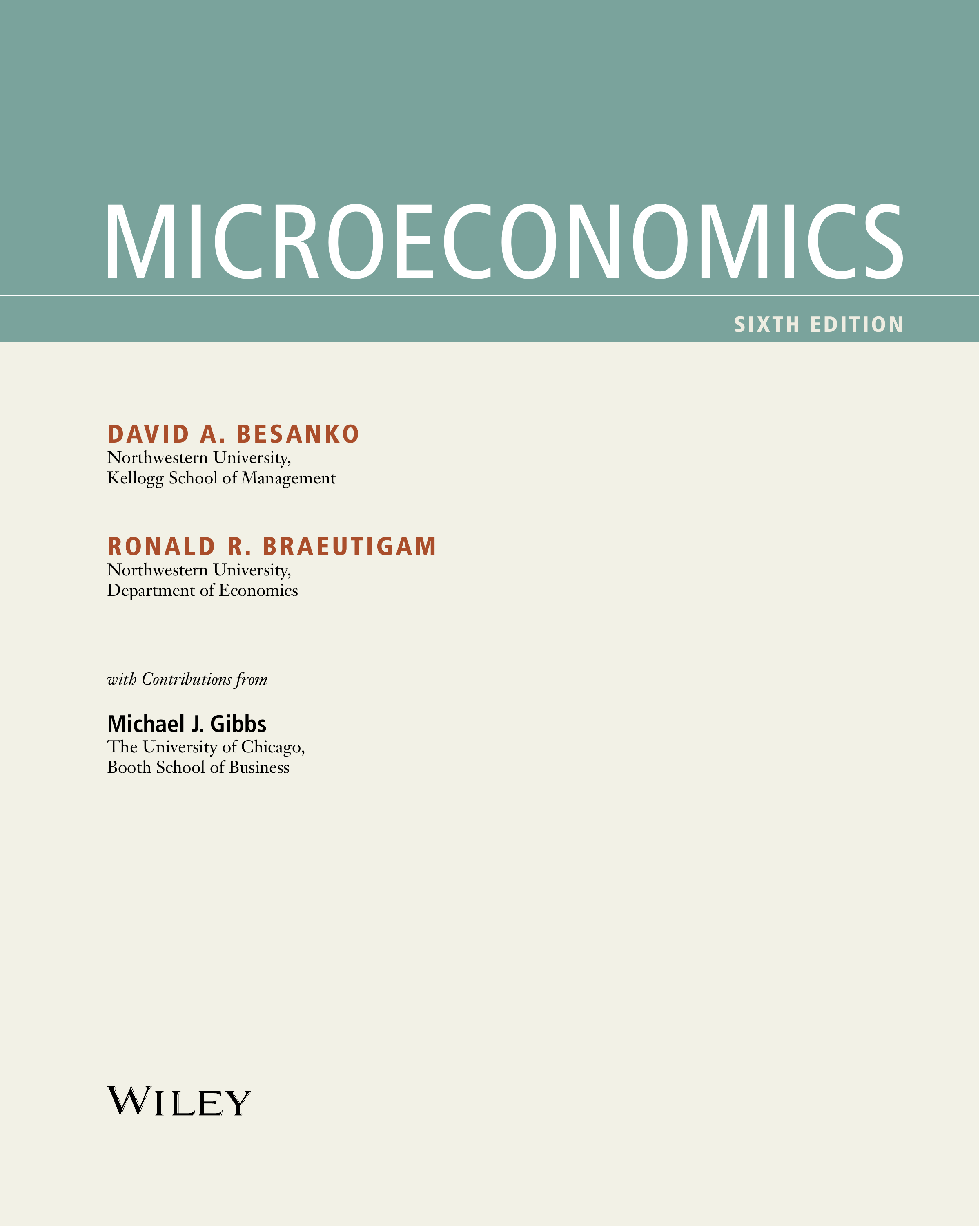 Microeconomics