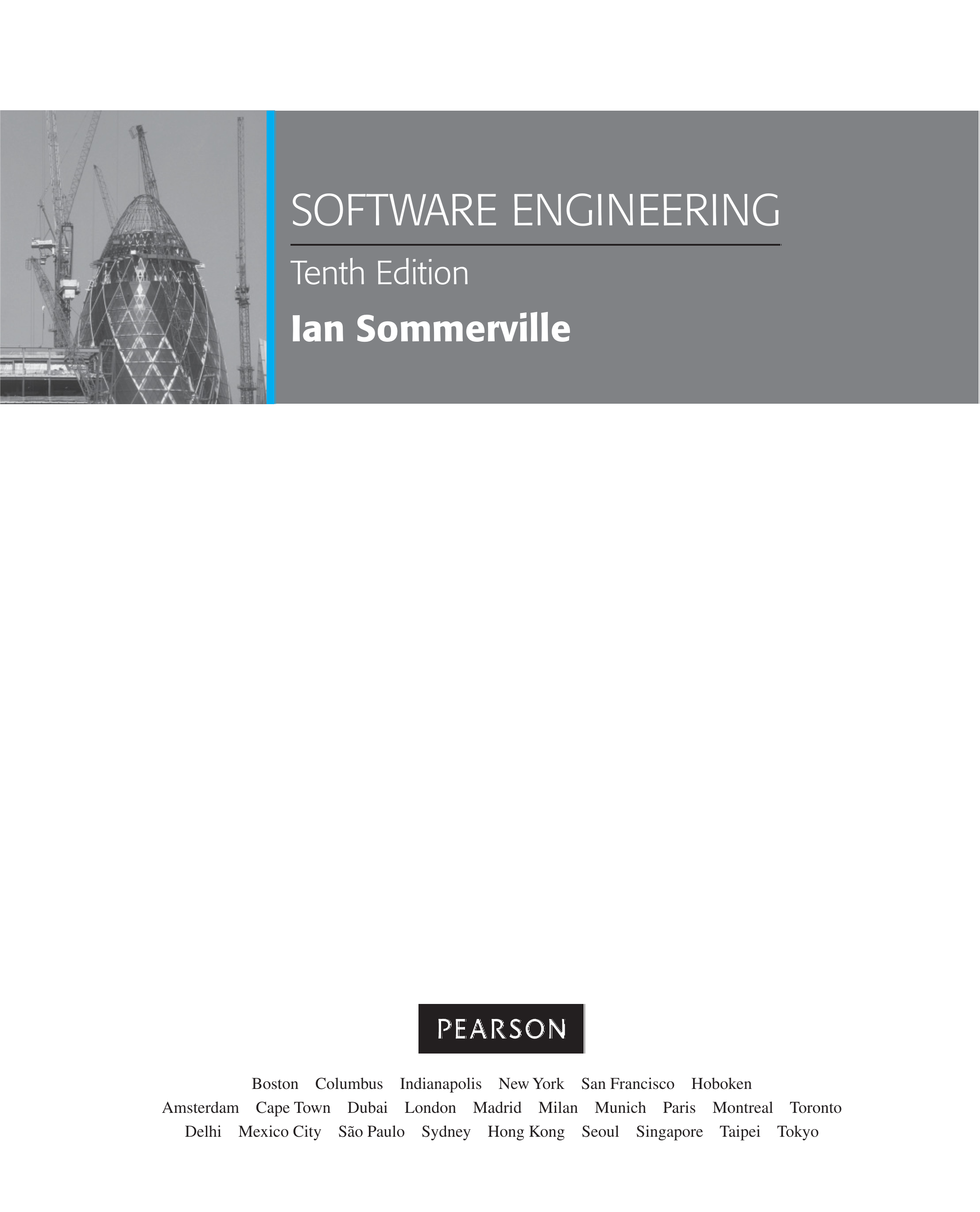 Software Engineering, Global Edition
