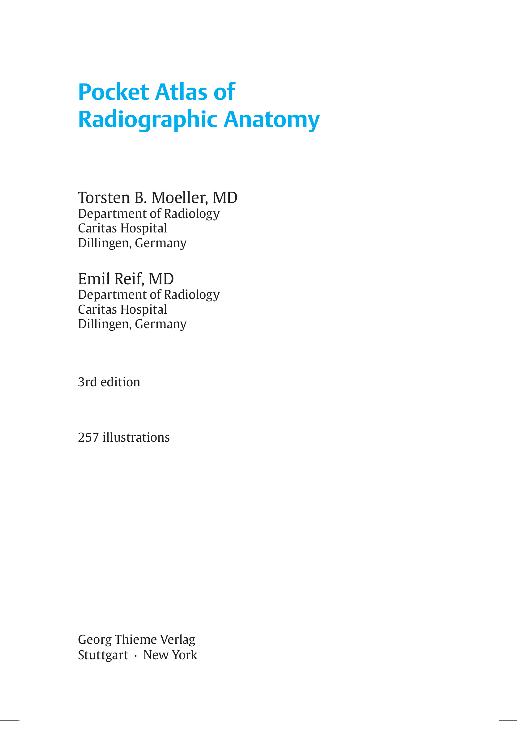 Pocket Atlas of Radiographic Anatomy