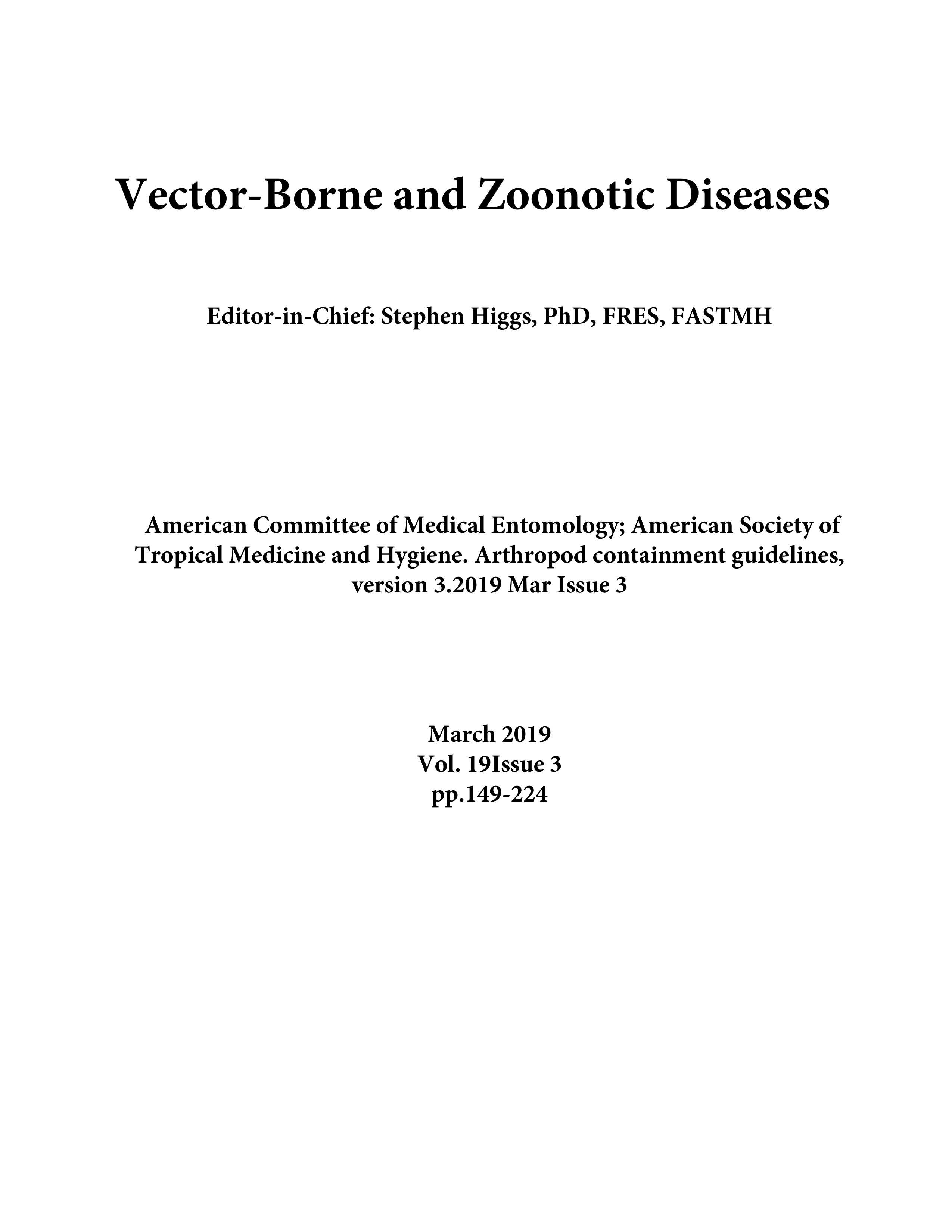 Chemical Methods for the Control of Arthropod Vectors and Pests of Public Health Importance