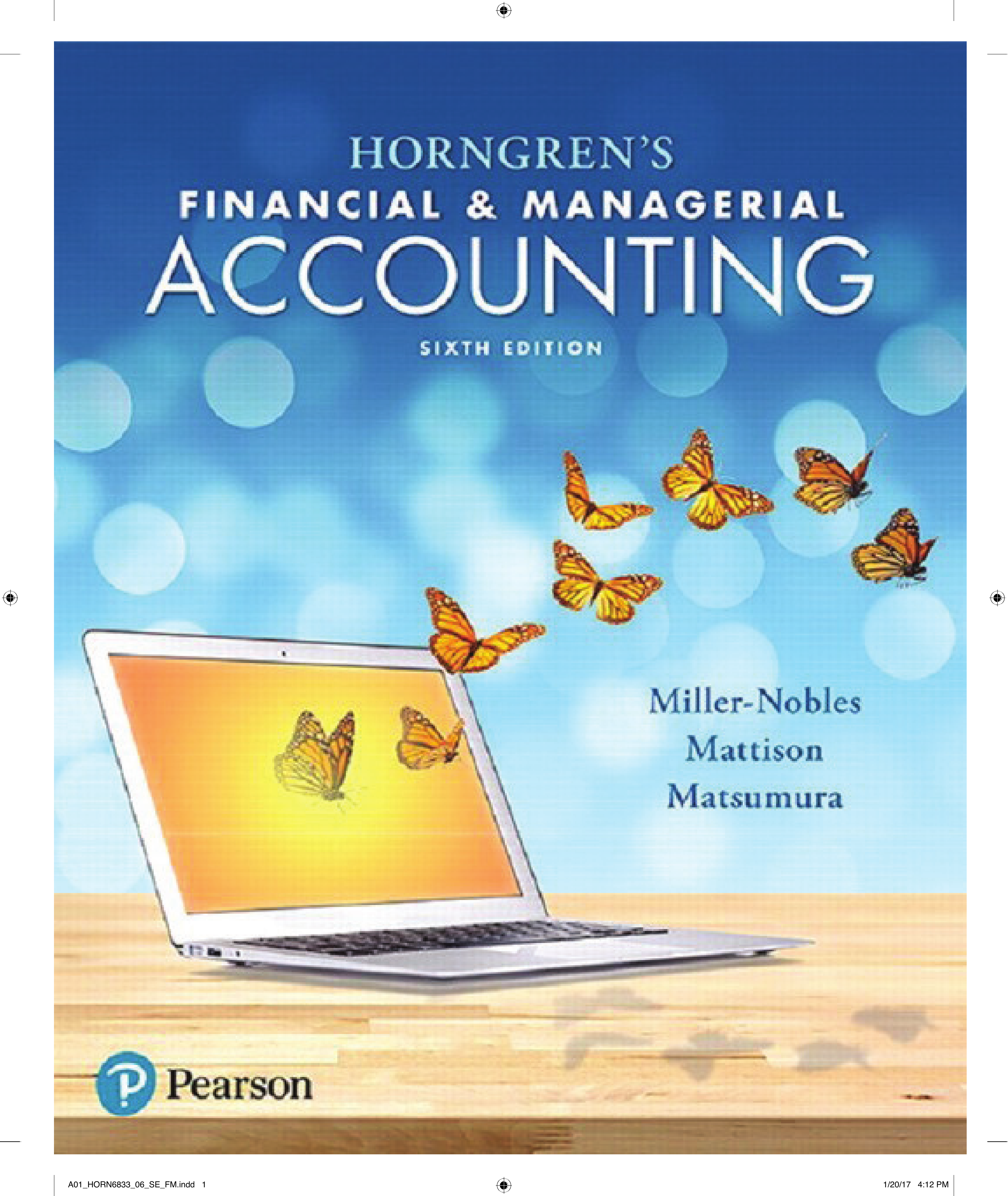 Horngren's Financial & Managerial Accounting, The Managerial Chapters, eBook, Global Edition