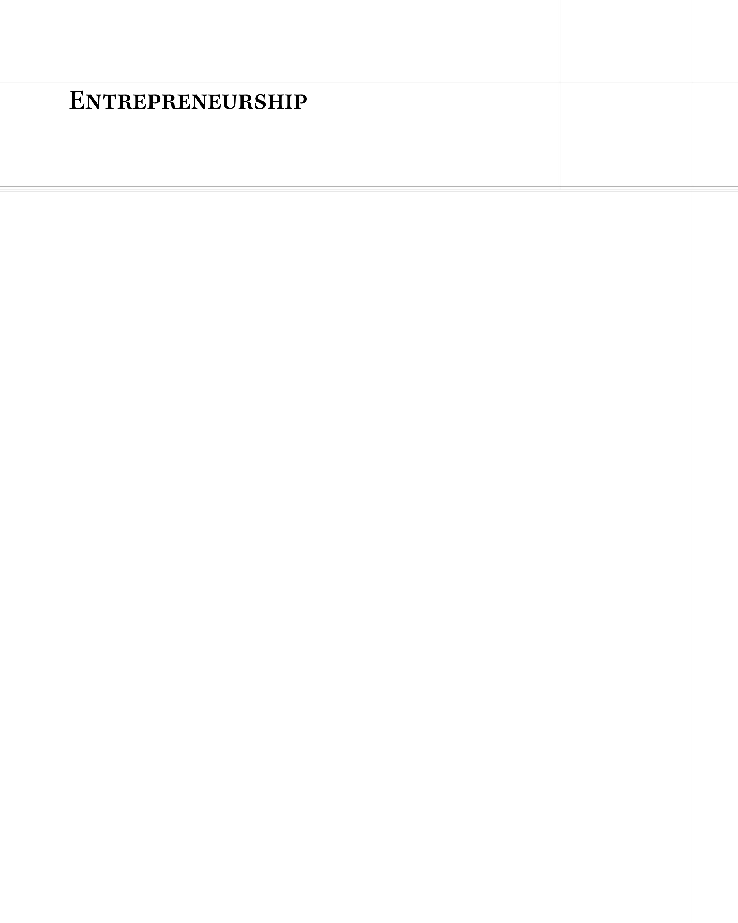 Entrepreneurship