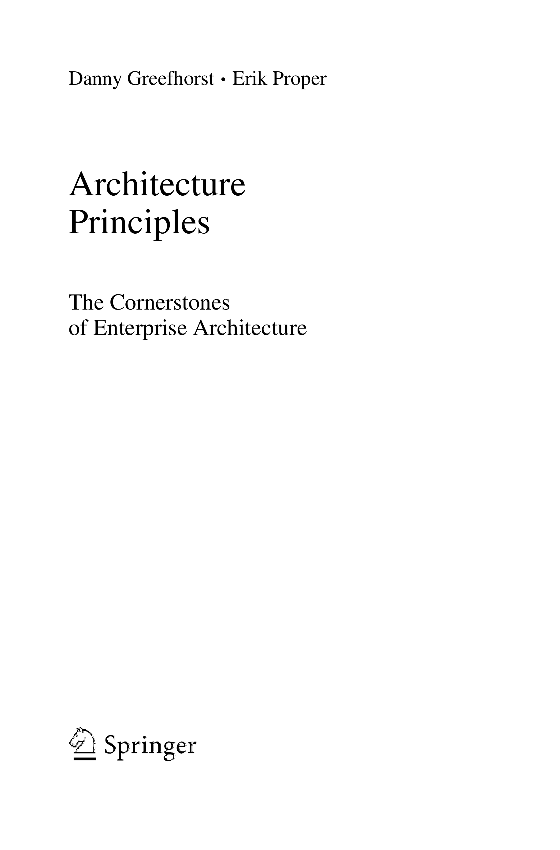 Architecture Principles
