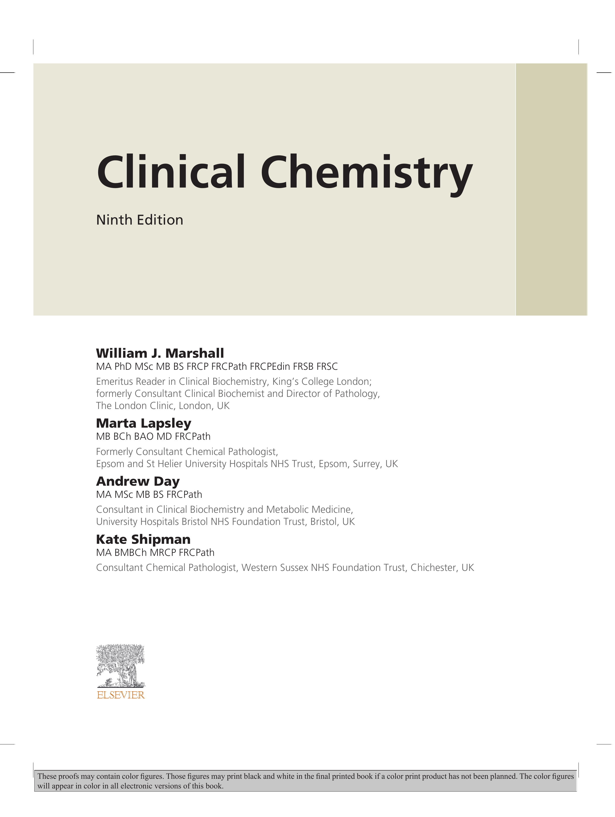 Clinical Chemistry: Principles, Techniques, and Correlations with Navigate Advantage Access