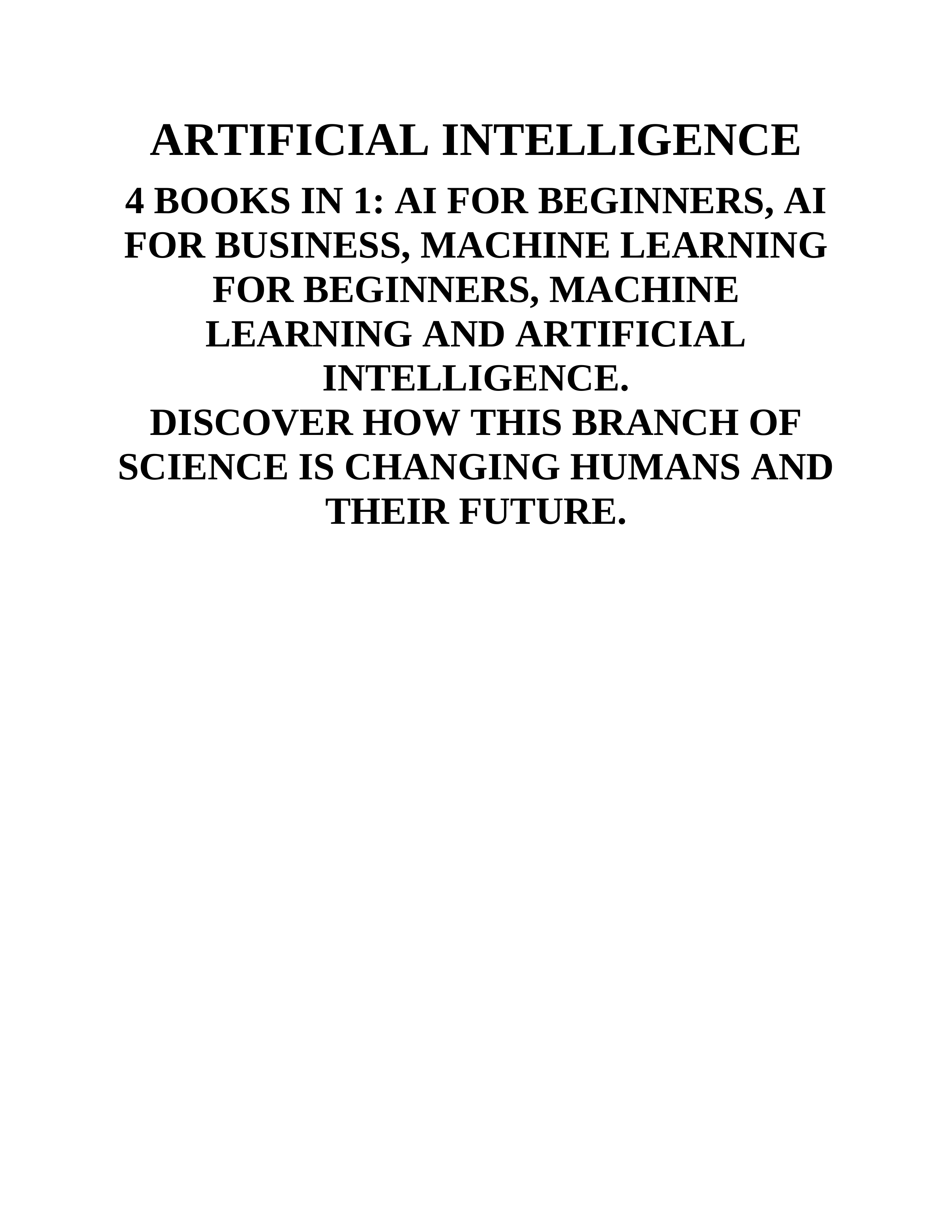 Artificial Intelligence