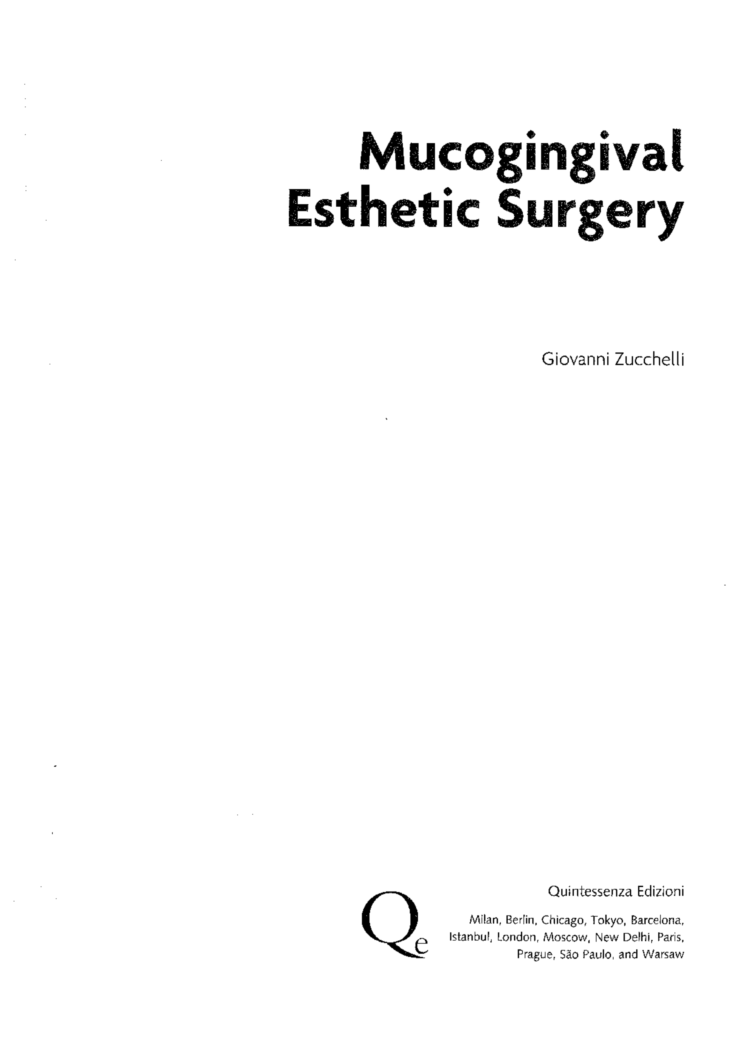 Mucogingival Esthetic Surgery Around Implants