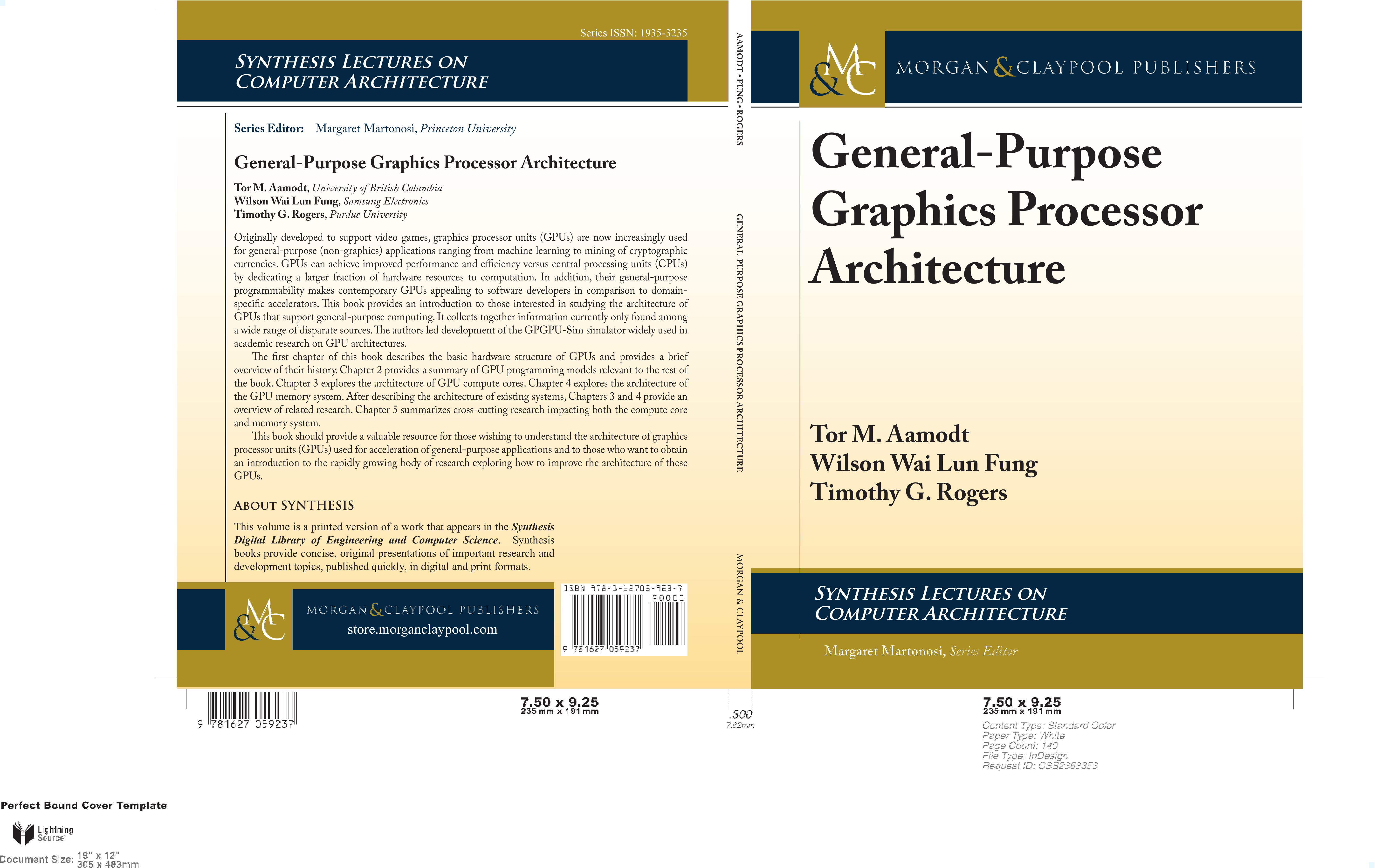 General-Purpose Graphics Processor Architectures